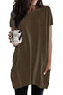 Casual Oversize T-Shirt With Pockets
